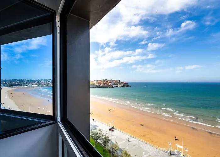 Ezcurdia 22. Primera Linea Playa De San Lorenzo Апартаменты